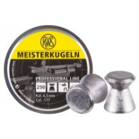 RWS Meisterkugeln Standard .177 Cal, 8.2 gr - 250 ct 0.177