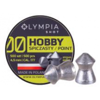 Olympia Shot Hobby Pellets, .177cal, 8.26gr, Pointed - 500ct 0.177
