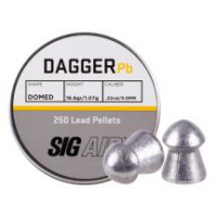 SIG Sauer Dagger Pellets .22 Cal, 16.6 gr - 250ct 0.22