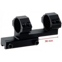 Accushot High Offset Pro Mount, 1" Rings, Dovetail