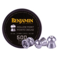Benjamin Discovery Hollowpoint .22 Cal, 14.3 gr - 500 ct 0.22