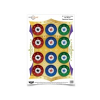 Birchwood Casey Dirty Bird Star Burst Game Targets