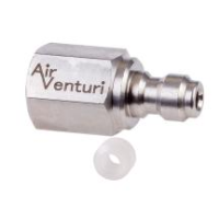 Air Venturi Male Quick-Disconnect, 1/8" BSPP Female Threads
