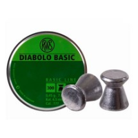 RWS Diabolo Basic .177 Cal, 7.0 gr - 300 ct 0.177