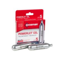 Crosman 12 gram CO2, 5 Pack
