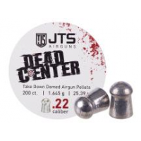 JTS Dead Center Precision Domed Pellets .22 cal, 25.39 gr - 250ct 0.22