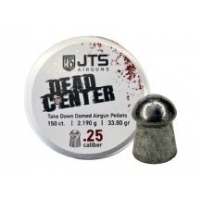 JTS Dead Center Precision Domed Pellets .25 cal, 33.80 gr - 150 ct 0.25