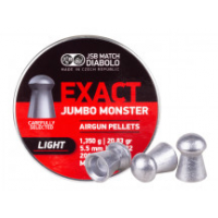 JSB Exact Jumbo Monster Light .22 Cal, 20.83gr - 200ct 0.22