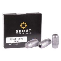 Skout Airguns Sniper Hollowpoint Slug, .22 cal, 36gr - 100ct 0.22
