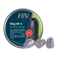 H&N Slug HP II Hollowpoint .249 Cal, 30 gr - 120ct 0.25