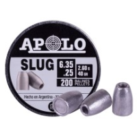 Apolo Slug .25 Cal, 40gr - 200ct 0.25