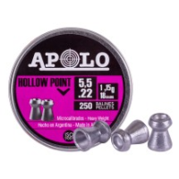 Apolo Hollow Point .22 Cal, 18gr, 250ct 0.22