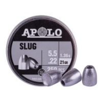 Apolo Slug .22 Cal, 21gr - 250ct 0.22