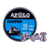 Apolo Champion .177 Cal, 8.45gr - 500ct 0.177
