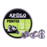 Apolo Pointed .22 Cal, 18gr - 250ct 0.22