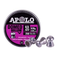 Apolo Domed Hollowpoint .177 Cal, 8.48gr - 250ct 0.177