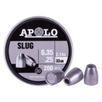 Apolo Slug .25 Cal, 33gr - 200ct 0.25