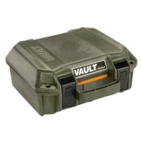 Pelican V100 Vault Small Pistol Case, OD Green