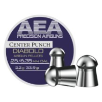 AEA Precision Center Punch Diabolo .25 Cal, 33.9gr - 300ct 0.25