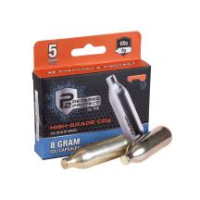 P2P 8 gram CO2 Cartridges - 5ct