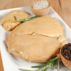 Rougie Whole Lobe of Fresh Duck Foie Gras - Deveined - Flash Frozen- Grade A - $445.83 at Gourmet Food World
