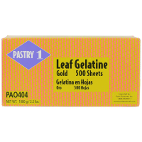 Gelatin Leaf Sheets - Gold