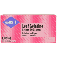 Gelatin Leaf Sheets - Bronze