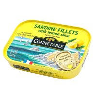 Sardine Fillets with Lemon Slice