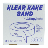 Cake band, Clear 2.5 inch