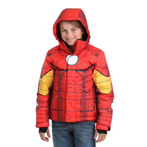 Iron Man Superhero Kids Snow Jacket