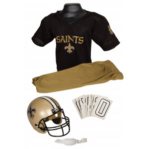 Kids Saints NFL Uniform Set