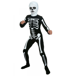 Child Karate Kid Skeleton Suit Costume