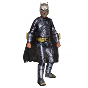 Child Deluxe Armored Batman Costume from Dawn of Justice