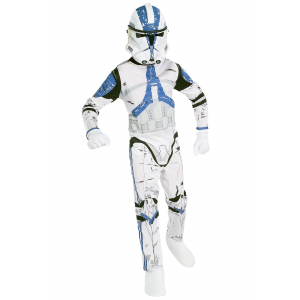 Kids White Clone Trooper Costume