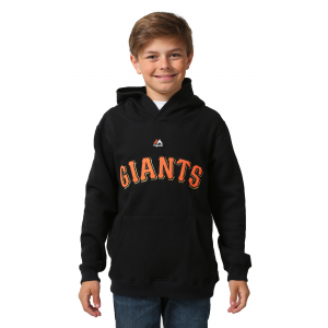 San Francisco Giants Wordmark Fleece Kids Hooded Sweatshirt