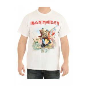 Iron Maiden Trooper White Shirt