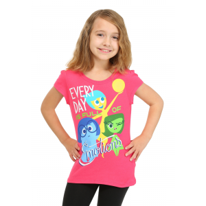 Girls Inside Out Everyday is Full of Emotions Shirt Size 4 5 6 6X 7 8 7/8 10 12 10/12