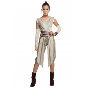 Deluxe Star Wars The Force Awakens Rey Costume for Women