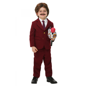 Anchorman Ron Burgundy Costume for toddler