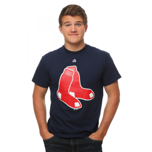 Boston Red Sox Official Logo Mens T-Shirt