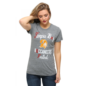 Womens Tampa Bay Buccaneers Touchdown Tri-Blend Shirt