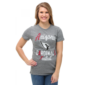Arizona Cardinals Touchdown Tri-Blend Womens T-Shirt