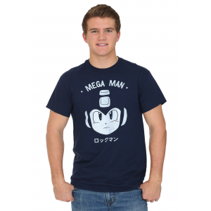 Mega Man Simplified Face T-Shirt