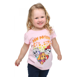 Paw Patrol Hearts Toddler Girls T-Shirt