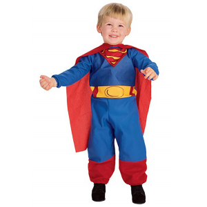 Toddler and Infant Superman with Cape Costume