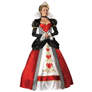 Queen of Hearts Deluxe Costume for Women