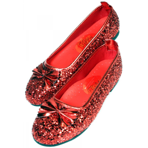 Ruby Costume Slippers Red Shoes for Girls