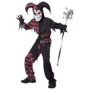 Sinister Jester Costume for Kids