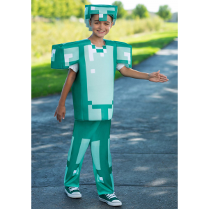 Deluxe Minecraft Armor Costume for Kids