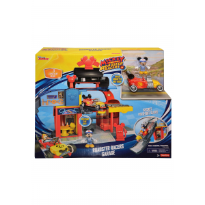 Mickey Roadster Racers Garage Toy Cars, Figures
